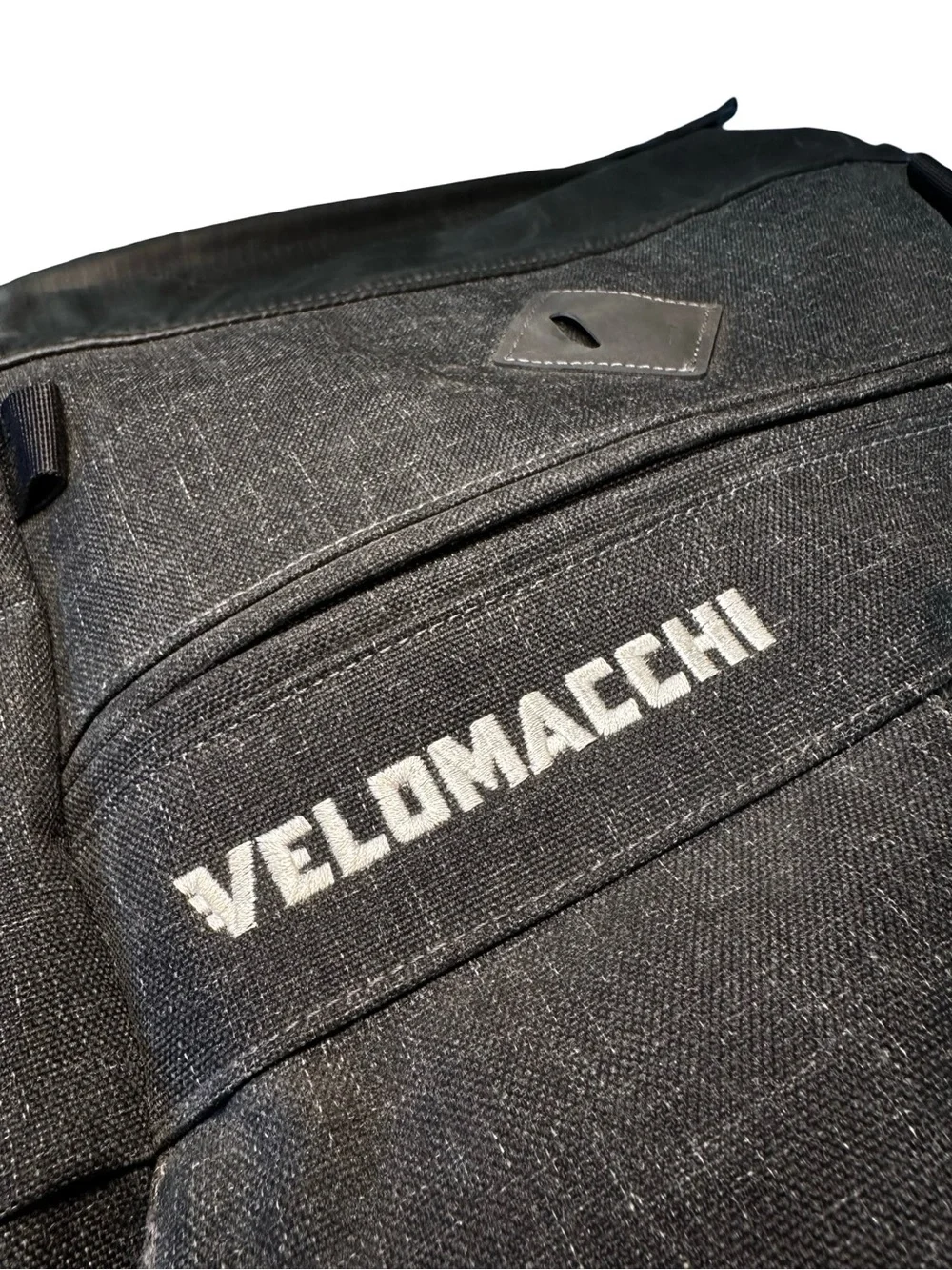 Velomacchi Speedway 28L Roll Top Motorcycle Backpack Waterproof Charcoal Gray